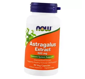 Корень Астрагала, Astragalus Extract 500, Now Foods  90вегкапс (71128012)