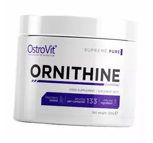 Орнитин в порошке, Ornithine, Ostrovit  200г (27250016)