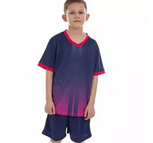 Форма футбольная детская D8826B FDSO  S Темно-синий-фиолетовый (57508020)