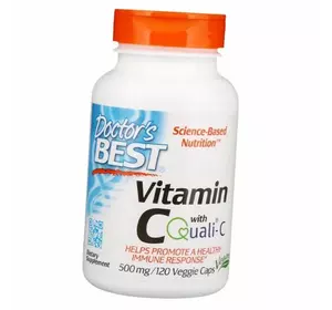 Витамин С, Vitamin C with Q-C, Doctor's Best  120вегкапс (36327036)