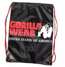 Сумка-мешок Drawstring Bag Gorilla Wear   Черно-красный (39369001)
