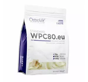 Концентрат Сывороточного Протеина, WPC80.eu standart, Ostrovit  900г Белый шоколад (29250004)
