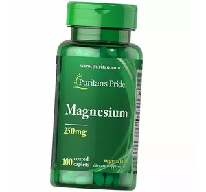 Магний Оксид, Magnesium 250, Puritan's Pride  100каплет (36367113)