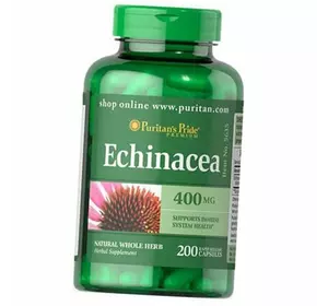 Эхинацея, Echinacea 400, Puritan's Pride  200капс (71367078)