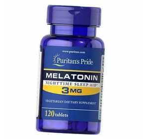 Мелатонин, Melatonin 3, Puritan's Pride  120таб (72367007)