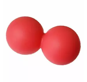 Массажер для спины DuoBall Massage Ball FI-1690 No branding    Красный (33429184)