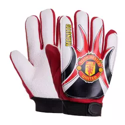 Перчатки вратарские юниорские Manchester FB-0028-05   5 Красно-белый (57508121)
