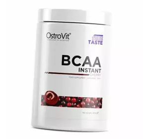 Аминокислоты для спорта, BCAA Instant, Ostrovit  400г Вишня (28250008)