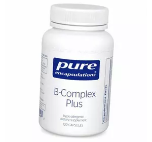 Витамины группы В, B-Complex Plus, Pure Encapsulations  120капс (36361011)