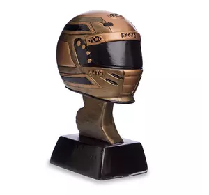 Статуэтка наградная спортивная Мото Шлем HX1514-B     Бронза (33508300)