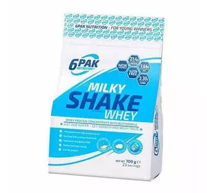 Протеин для восстановления, Сывороточный концентрат, Milky Shake Whey, 6Pak  700г Арахисовое масло-банан (29350003)
