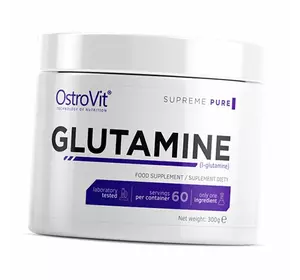 Глютамин порошок, Glutamine Powder, Ostrovit  300г Без вкуса (32250004)