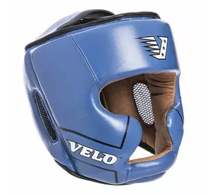 Шлем боксерский с полной защитой VL-2219 Velo  XL Синий (37241045)