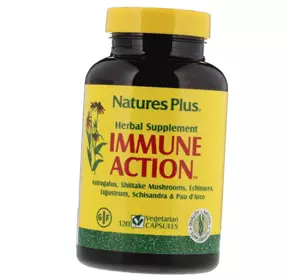 Иммуностимулирующее средство, Immune Action, Nature's Plus  120вегкапс (71375036)