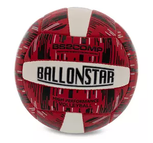 Мяч волейбольный LG-5408 Ballonstar  №5 Красно-белый (57508631)