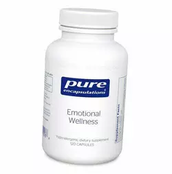 Эмоциональное здоровье, Emotional Wellness, Pure Encapsulations  120капс (72361011)