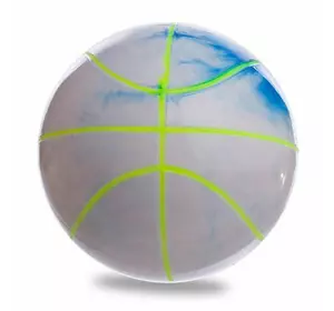 Мяч резиновый Баскетбольный BA-1910 Legend   Салатово-розовый (59430003)
