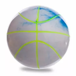 Мяч резиновый Баскетбольный BA-1910 Legend   Салатово-розовый (59430003)