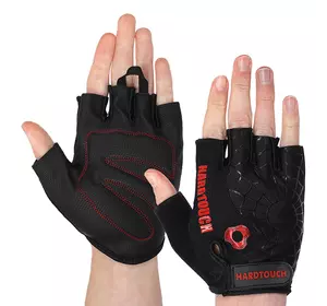 Перчатки для фитнеса FG-9499 Hard Touch  M Черно-красный (07452012)