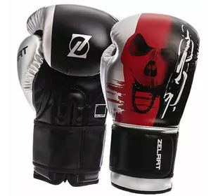 Перчатки боксерские BO-1315 Zelart  10oz Черно-красный (37363050)