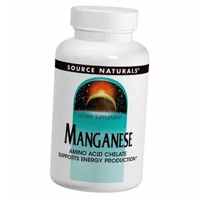 Хелат Марганца, Manganese, Source Naturals  250таб (36355078)