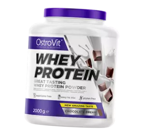 Сывороточный протеин, Whey Protein, Ostrovit  2000г Шоколад (29250009)
