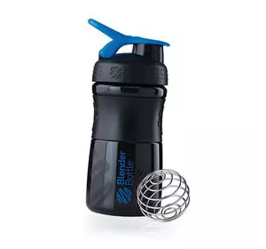 Шейкер SportMixer Blender Bottle  590мл Черно-голубой (09234003)