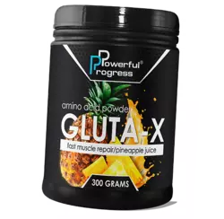 Аминокислота Глютамин, Gluta-X, Powerful Progress  300г Ананас (32401001)