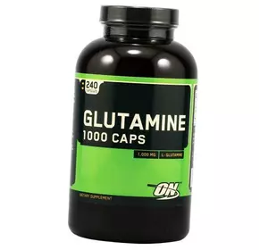 Глютамин, Glutamine 1000, Optimum nutrition  240капс (32092001)