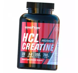 Креатин гидрохлорид микронизированный, HCL Creatine, Ванситон  120капс (31173006)