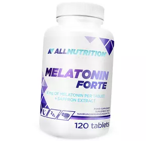 Мелатонин и Экстракт шафрана, Melatonin Forte, All Nutrition  120таб (72003006)