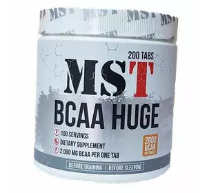 BCAA в таблетках, BСAA Huge, MST  200таб (28288004)