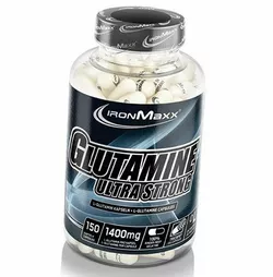 Глютамин для спорта, Glutamine Ultra Strong, IronMaxx  150капс (32083003)
