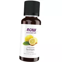 Эфирное масло Лимона, Lemon Oil, Now Foods  30мл  (43128038)