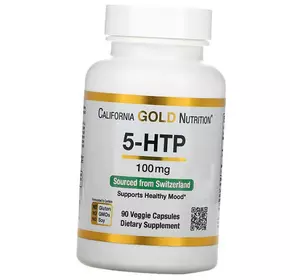 Экстракт семян гриффонии простолистной, 5-HTP 100, California Gold Nutrition  90вегкапс (72427009)