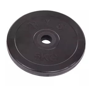 Блины (диски) обрезиненные Shuang Cai Sports TA-1443-5S FDSO   5кг Черный (58508182)