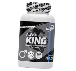 Тестостероновый бустер, Alpha King, 6Pak  120таб (08350003)