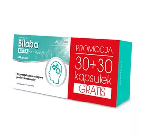 Гинкго Билоба с Витаминами, Biloba Extra Pharma, Activlab  60капс (71108005)