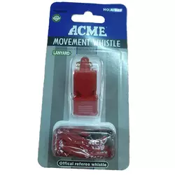 Свисток судейский пластиковый Acme A525     Красный (33508313)
