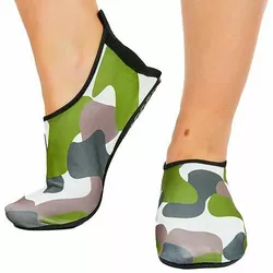 Обувь для спорта и йоги Камуфляж PL-0418 FDSO  M Зелено-бело-серый (60508061)