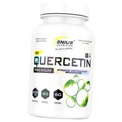 Кверцетин в капсулах, Quercetin 500, Genius Nutrition  60капс (70562002)