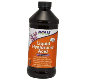 Жидкая Гиалуроновая кислота, Liquid Hyaluronic Acid 100, Now Foods  473мл Ягоды (68128002)