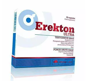 Комплекс для мужского здоровья, Erekton Ultra, Olimp Nutrition  30капс (71283012)