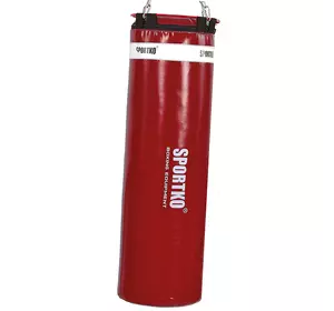 Мешок боксерский цилиндр MP-4 Sportko  85см Красный (37451015)