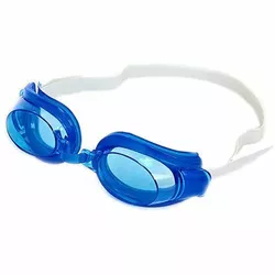 Очки для плавания детские 0403 No branding   Сине-белый (60429420)