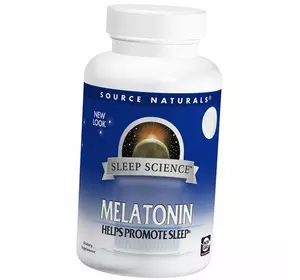 Мелатонин для сна, Melatonin 3 Time Release Tabs, Source Naturals  120таб (72355006)