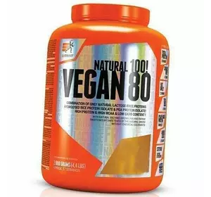 Протеин для веганов, Vegan 80, Extrifit  2000г Карамель (29002011)