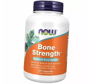 Поддержка здоровья костей, Bone Strength, Now Foods  120капс (36128356)