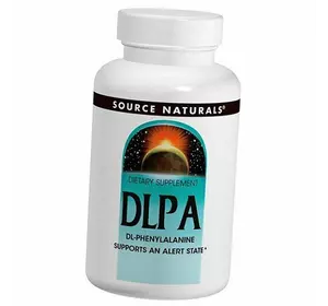 DL-Фенилаланин с Кальцием, DLPA 750, Source Naturals  60таб (27355023)