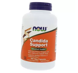 Противокандидное Средство, Candida Support, Now Foods  180вегкапс (71128126)